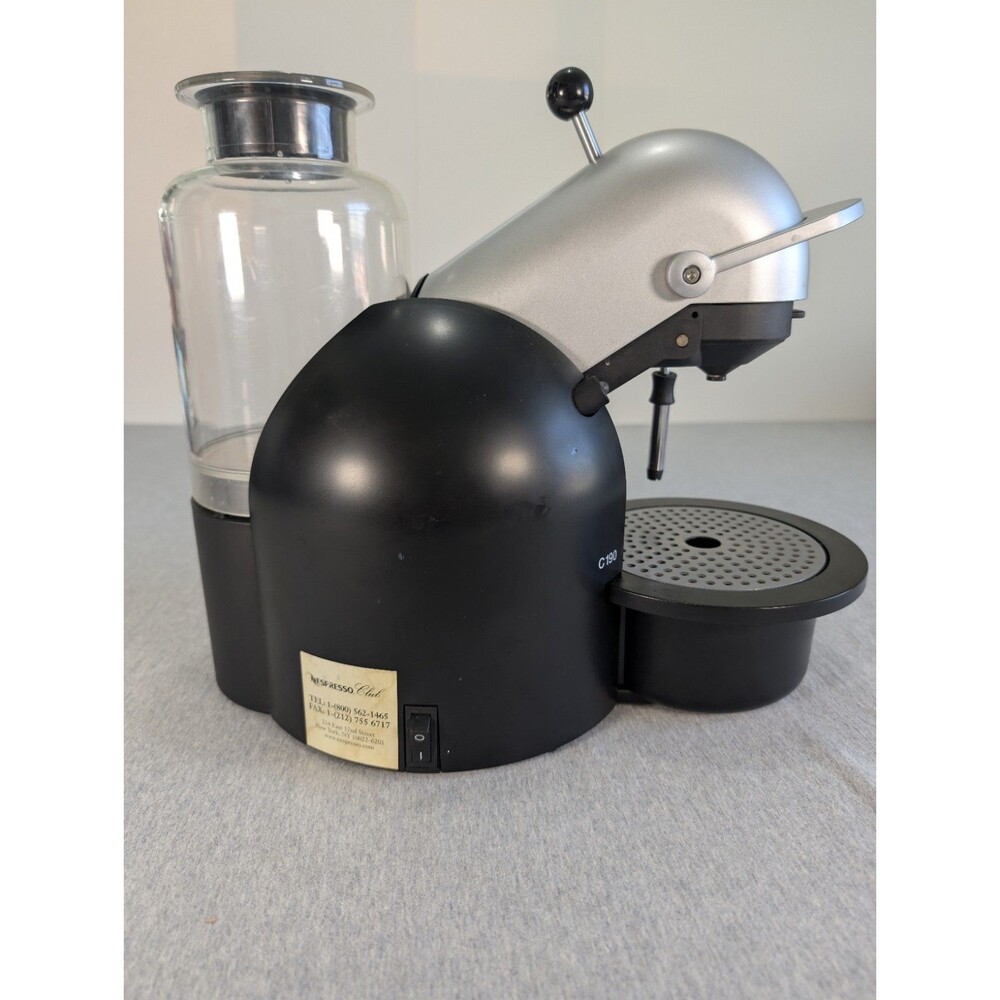 Nespresso C190 Capsule Espresso Machine 19 Bar Black/Silver w/Water Tank - Picture 15 of 15